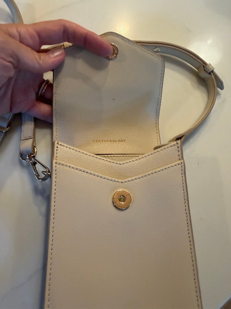 Leatherology Cream Mini Willow Crossbody — image 6 of 6